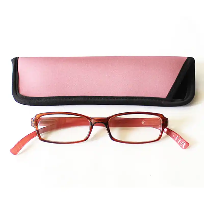 ネックリーダーズ  スタンダード/クリアブラウン×ピンク+2.0